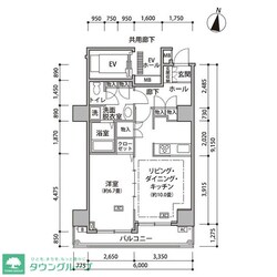 東雲キャナルコートＣＯＤＡＮ１８号棟の物件間取画像